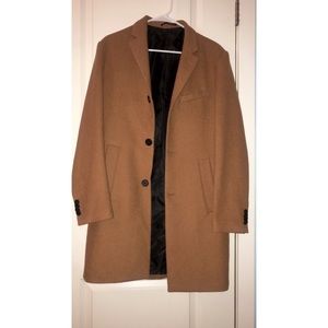 H&M Men’s 36 Tan Car Coat